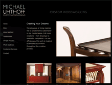 Tablet Screenshot of michael-uhthoff.com